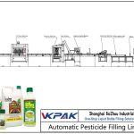 Automatic Pesticide Filling Line 자동 농약 충전 라인