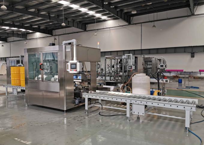 200L 윤활유 충전 라인