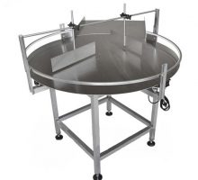 완전 자동 병 언 스크램블러 동적 로터리 작업대