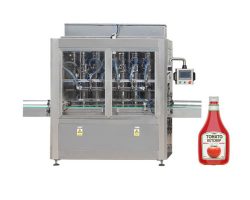 토마토 페이스트 병 케첩 작성 포장